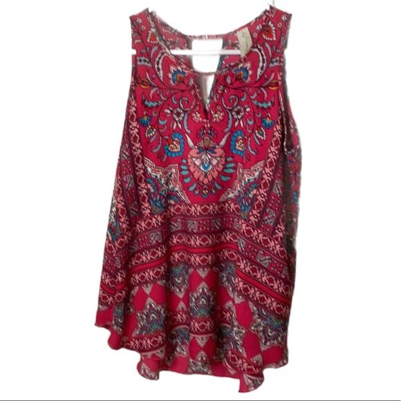 Evereve Allison Joy pink blouse XS - Picture 1 of 8